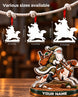 Personalized 3D Santa On Point Acrylic Ornament | gallery 5