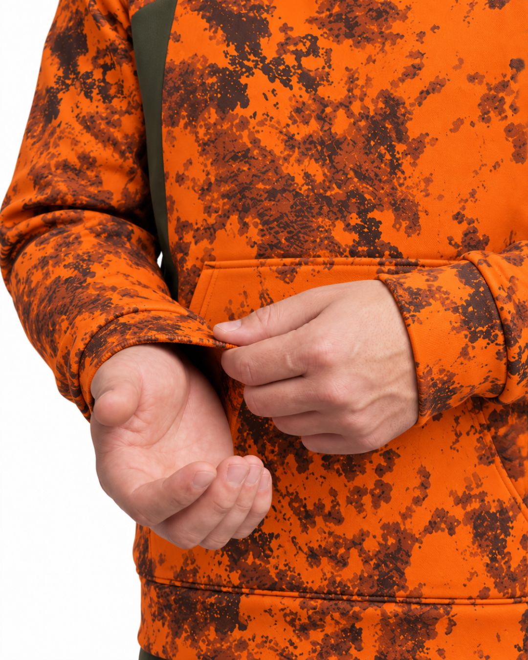 Blaze Terrain Camo Balaclava Hoodie | mockup 06