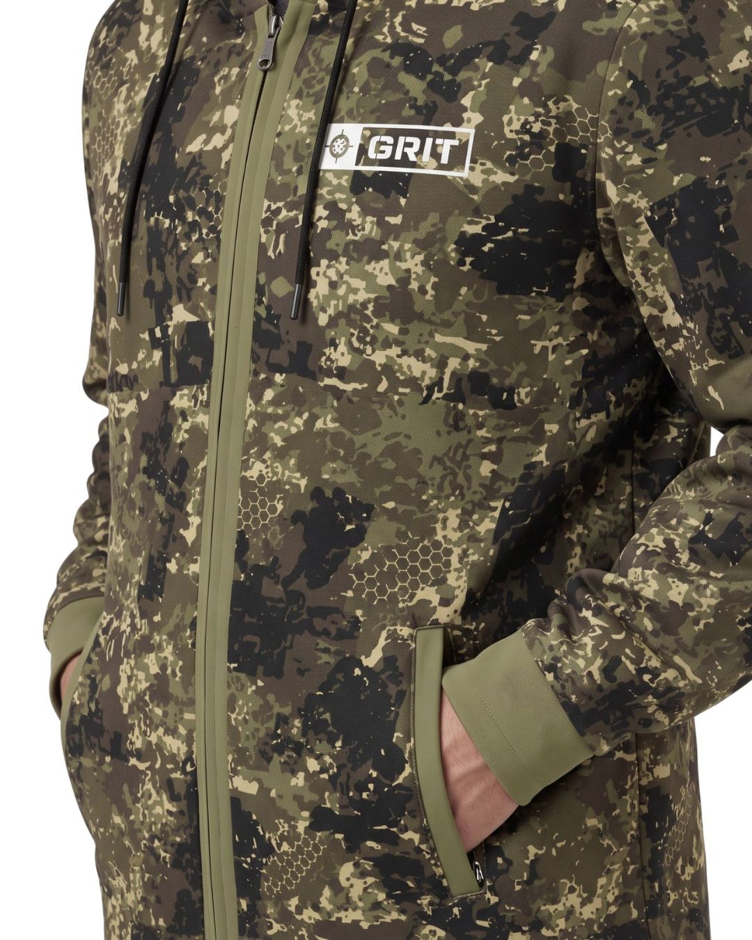Grit Camo Fleece-Lined Jacket | mockup 06
