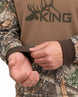 King Camo Balaclava Hoodie | mockup 06