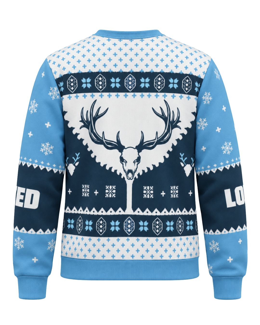 sweatshirt - Locked On Whitetail Crosshair Christmas Pairing