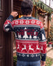 Majesty Of The Wild Christmas Ugly Sweater | mockup 06