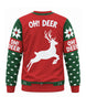 sweatshirt - Personalized Oh! Deer Christmas Pairing