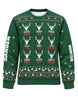 sweatshirt - Personalized Reindeer Hunter Christmas Pairing