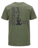 Veterans Proud and Brave T-shirt | Military Green | mockup 07