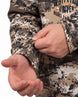 Whitetail Driven Camo Balaclava Hoodie | mockup 06