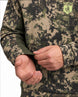 Whitetail Signal Camo Balaclava Hoodie | mockup 06