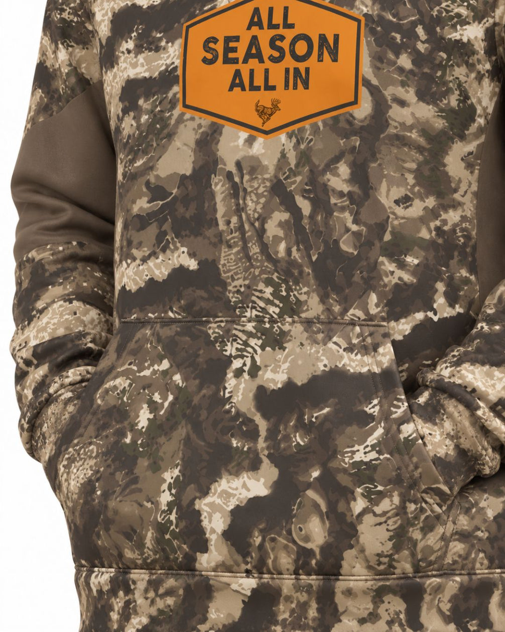 All Season All In Camo Balaclava Hoodie | mockup 07