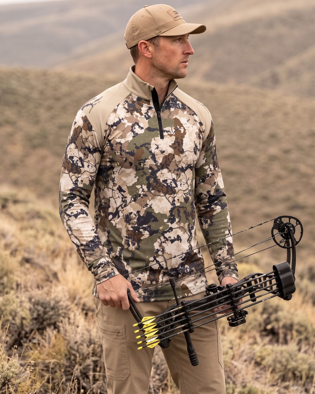 Long-Sleeve - Bruiser Camo Layering Series – Hooded Vest | image 7
