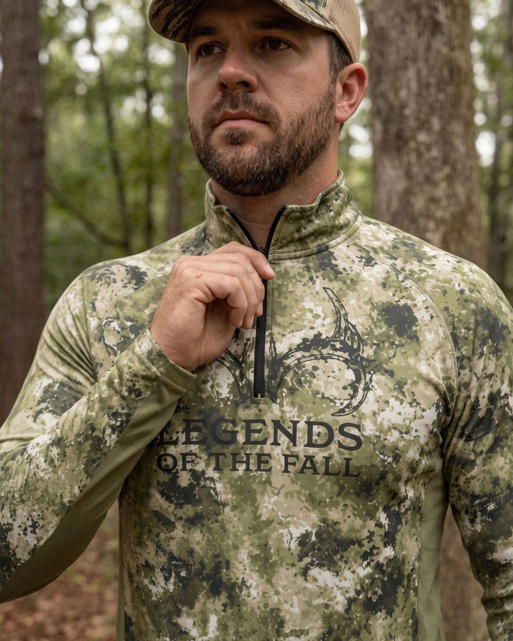 Long-Sleeve - Legend Of The Fall Camo Layering Series – Hooded Vest | image 7