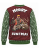 sweatshirt - Personalized Merry Huntmas Christmas Pairing