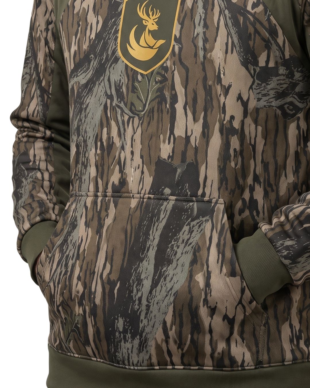 Signal Camo Balaclava Hoodie | mockup 07