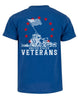 United States Veterans T-shirt | Royal Blue | mockup 06