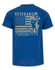 We Paid For It Veteran T-shirt | Royal Blue | mockup 08