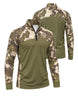 Long-Sleeve / Quarter-Zip Shirt - Dialed In Camo Layering Series | mockup 08