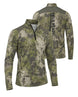 Long-Sleeve / Quarter-Zip Shirt - Field Ready Camo Layering Series | mockup 08
