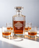 Personalized Classic Crest Whiskey Decanter Gift Set | GS131006 | mockup 08