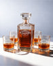 Personalized Classic Scrollwork Whiskey Decanter Gift Set | GS131010 | mockup 08