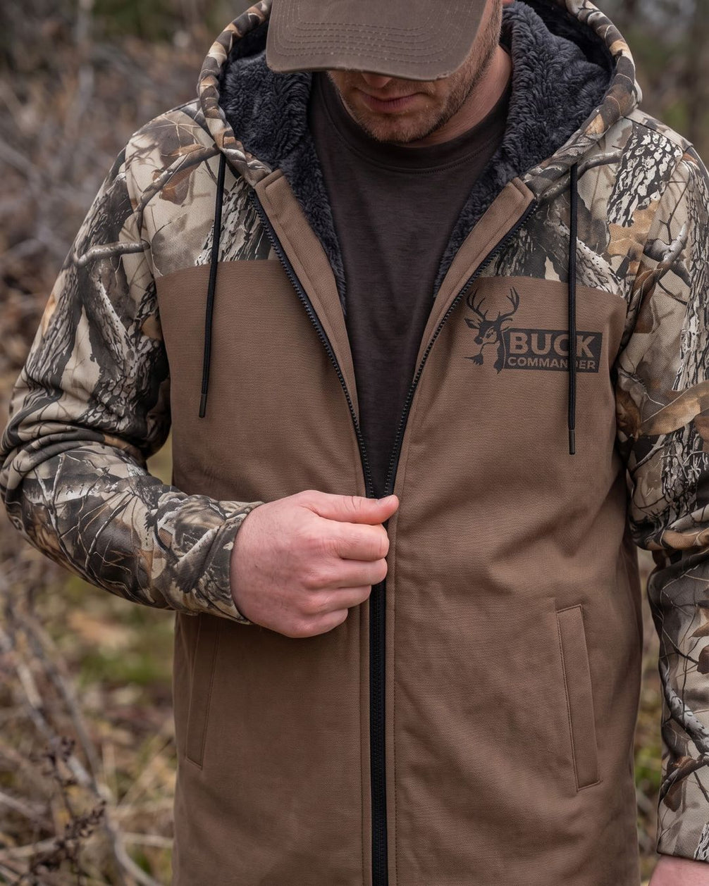Buck Commander Camo Fleece-Lined Jacket | mockup 09