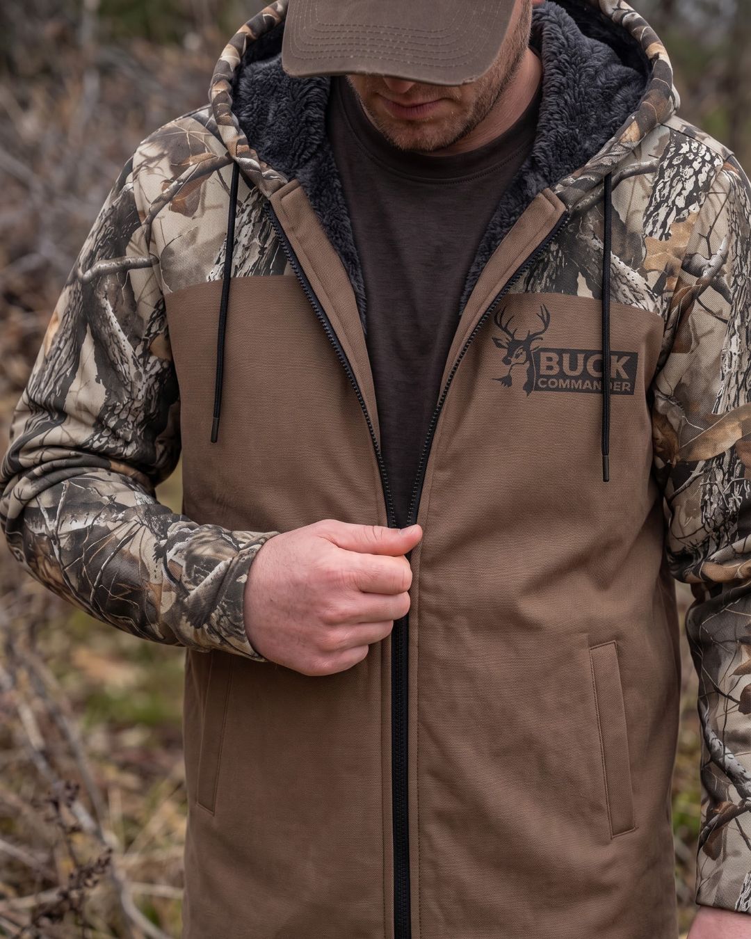 Buck Commander Camo Fleece-Lined Jacket | mockup 09