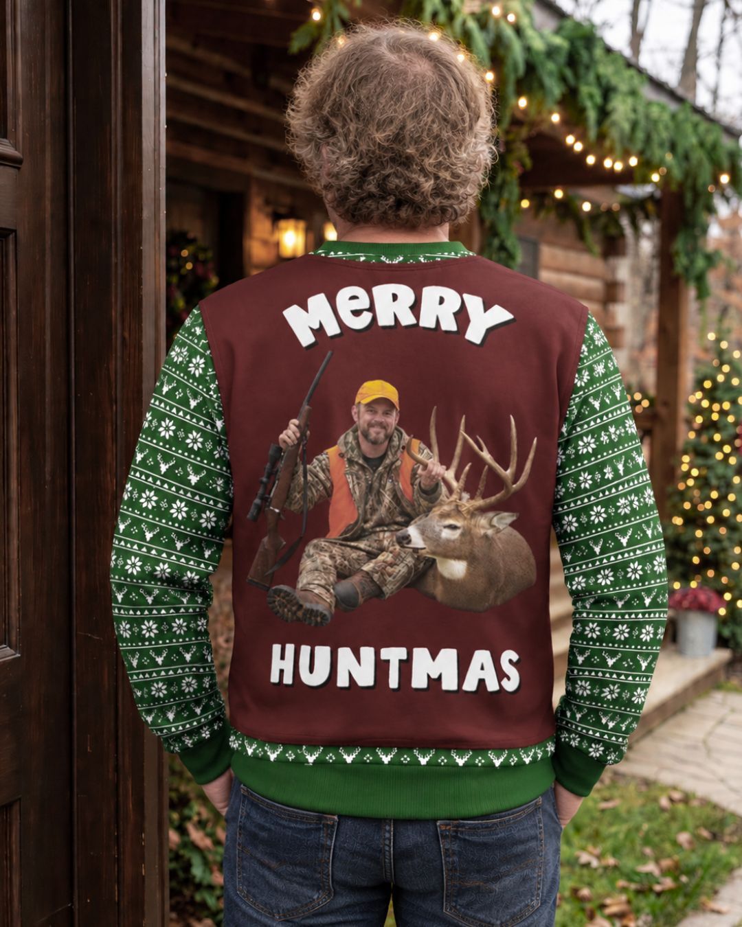 combo - Personalized Merry Huntmas Christmas Pairing