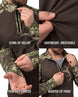 Long-Sleeve / Quarter-Zip Shirt - Rifle Hunter Camo Layering Series | mockup 09