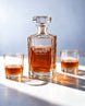 Personalized Classic Scrollwork Whiskey Decanter Gift Set | GS131010 | mockup 09