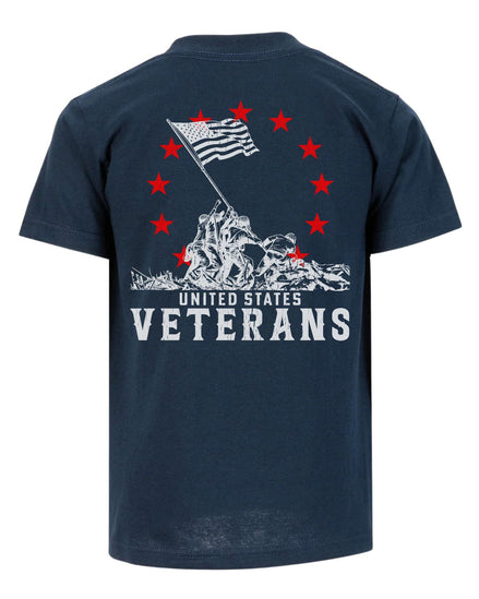 United States Veterans T-shirt | Navy | mockup 09