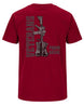 Veterans Proud and Brave T-shirt | Cardinal Red | mockup 05
