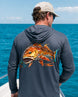 Inshore Red Drum Fishing Sun Protection Hoodie