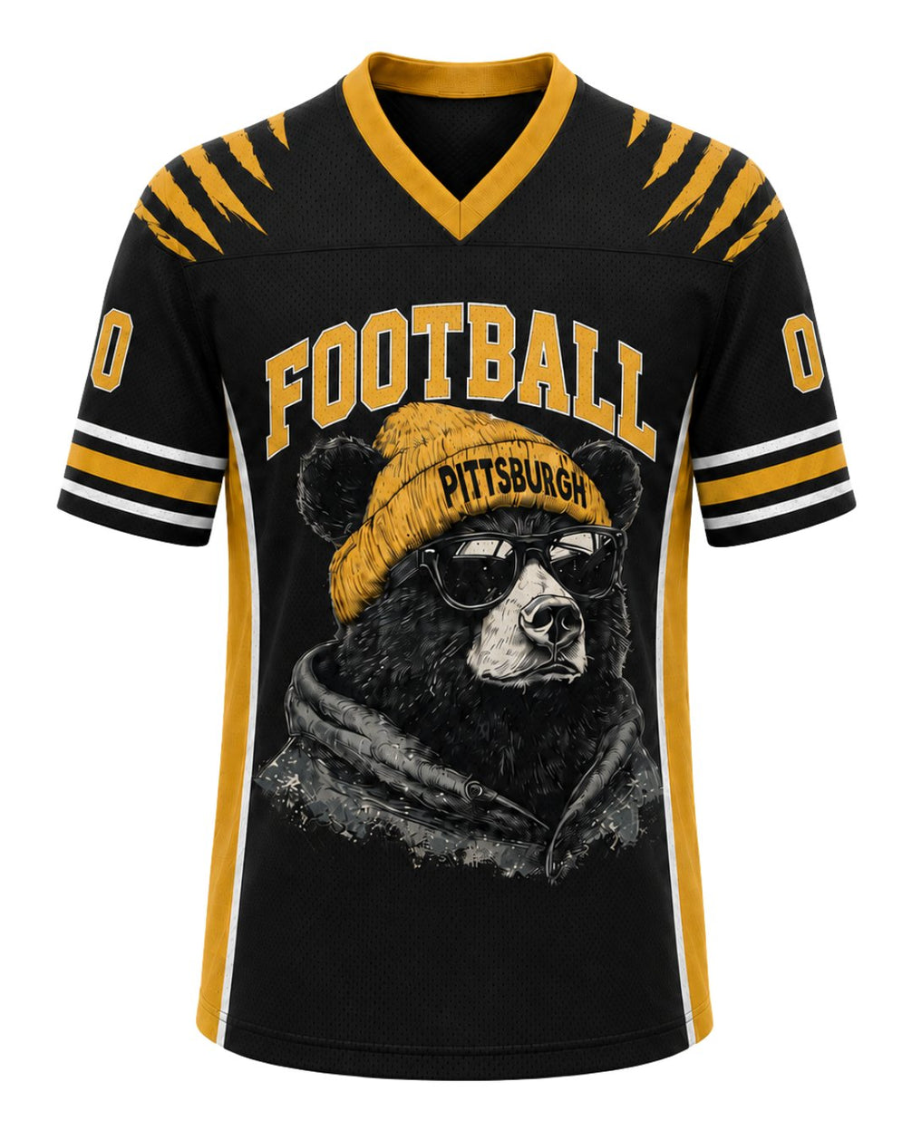 Personalized Name & Number Pittsburgh Bear Jersey Football