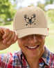 Buck Skull Archery Embroidered Classic Hat