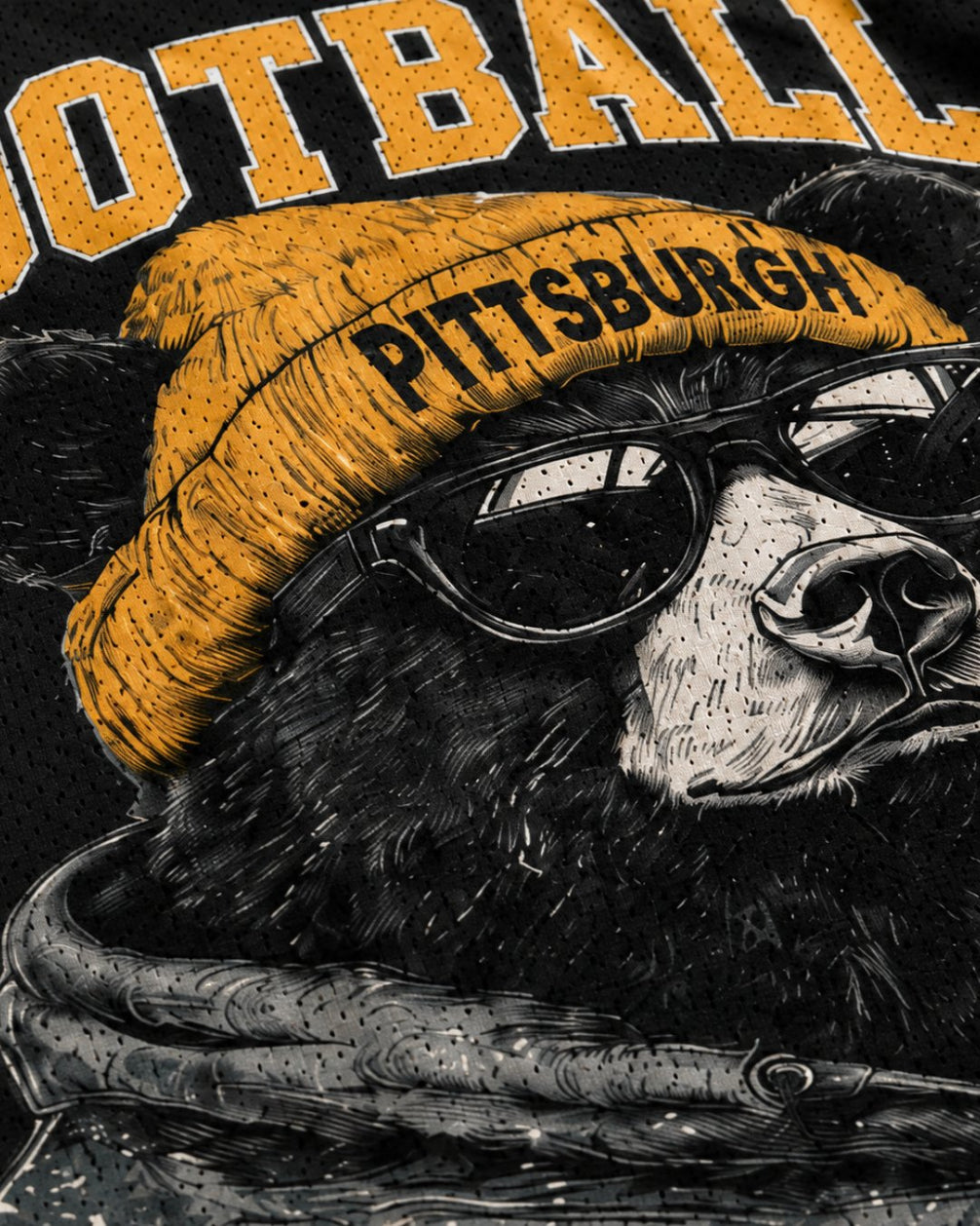Personalized Name & Number Pittsburgh Bear Jersey Football