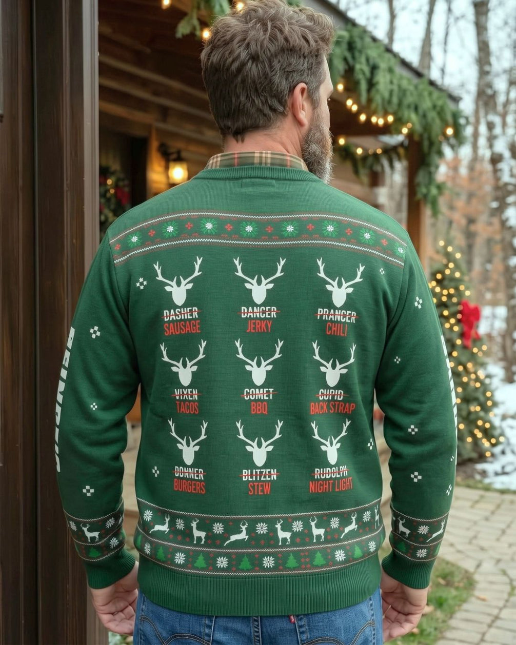combo - Personalized Reindeer Hunter Christmas Pairing
