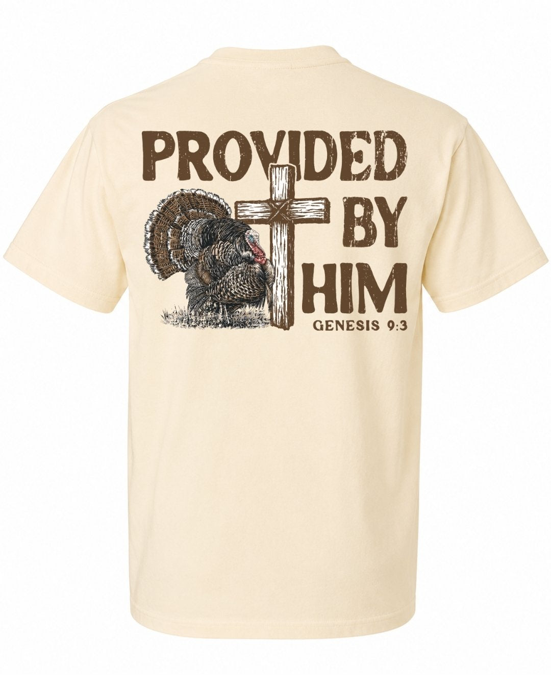 Provided By Him POCKET Tee