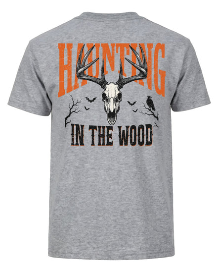 Haunting In The Wood Skull T-shirt
