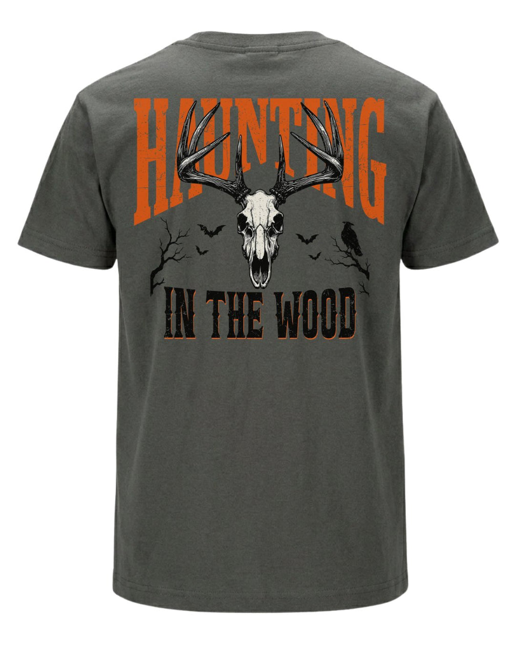 Haunting In The Wood Skull T-shirt