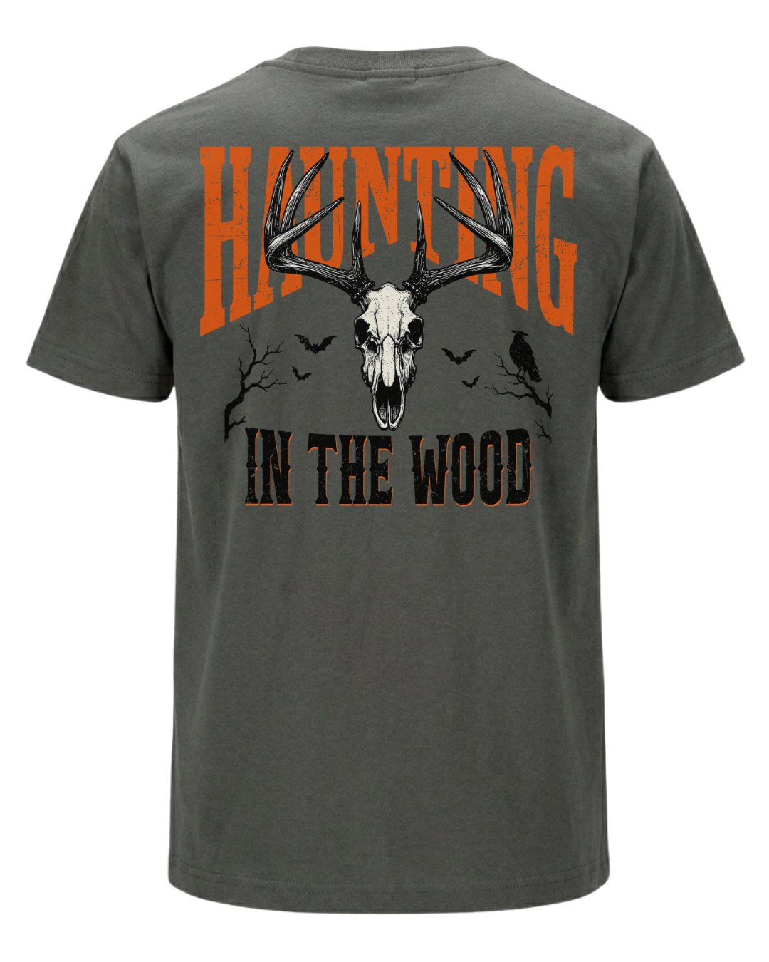 Haunting In The Wood Skull T-shirt