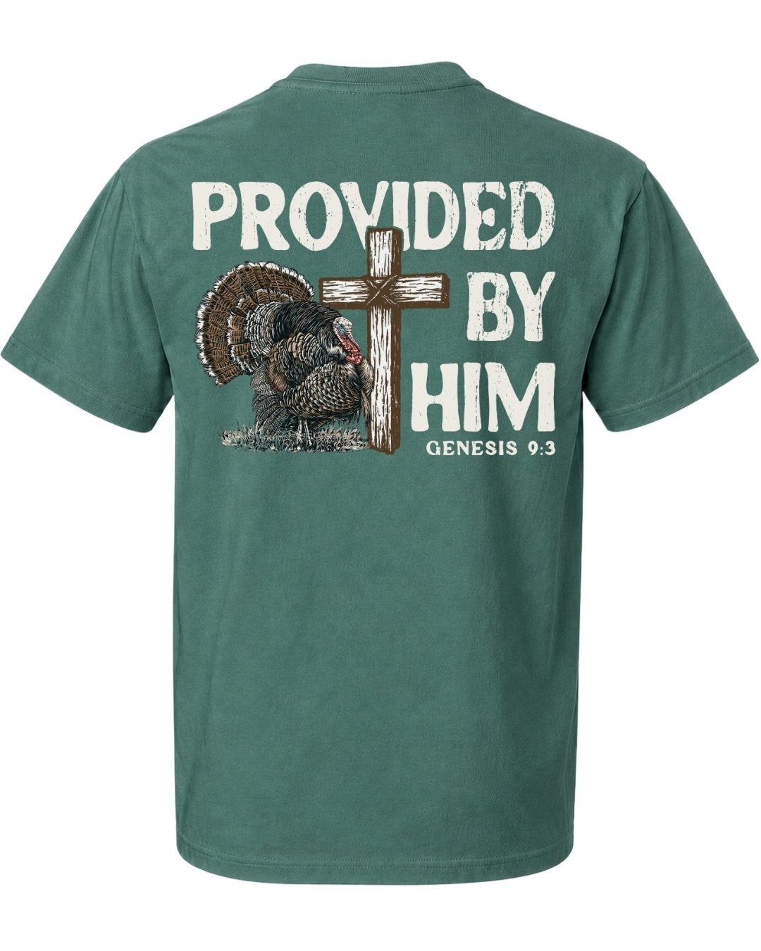 Provided By Him POCKET Tee