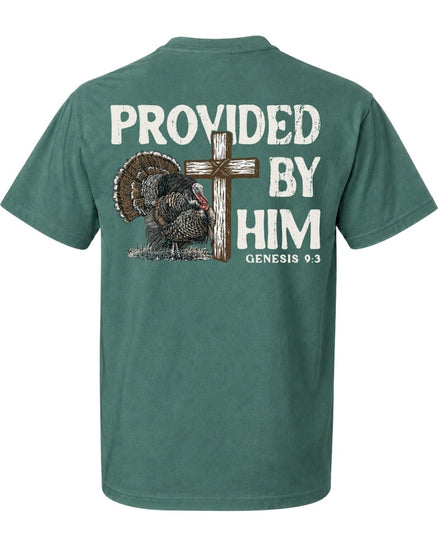 Provided By Him POCKET Tee
