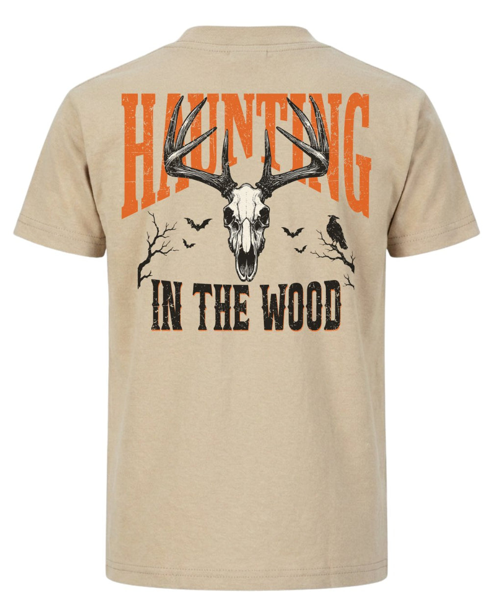 Haunting In The Wood Skull T-shirt
