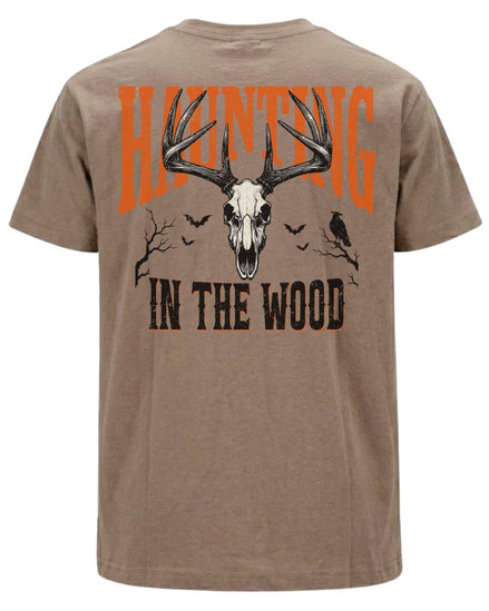 Haunting In The Wood Skull T-shirt