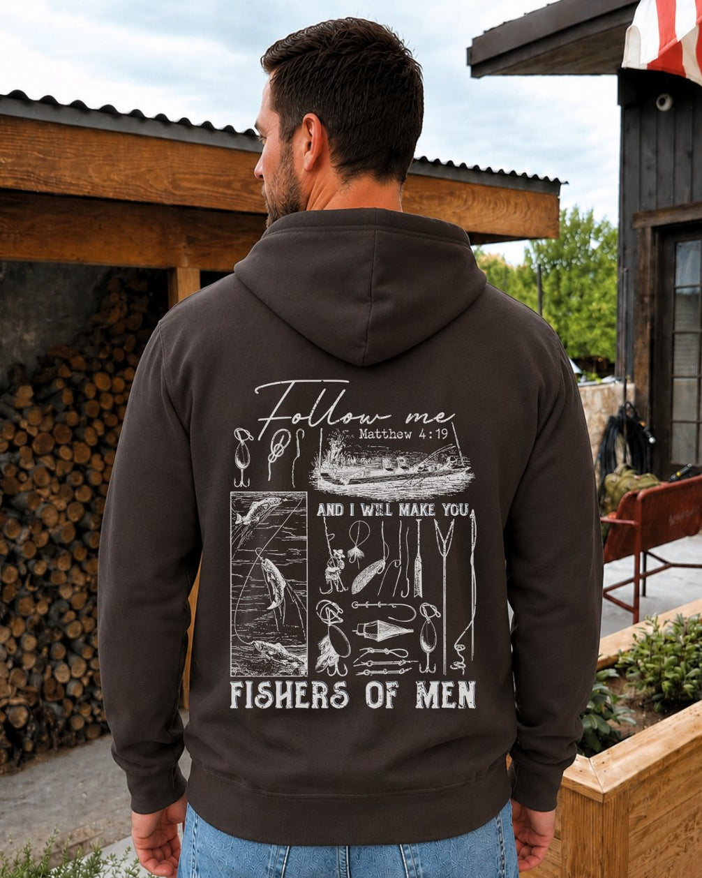 Jesus Calling Fishermen Hoodie
