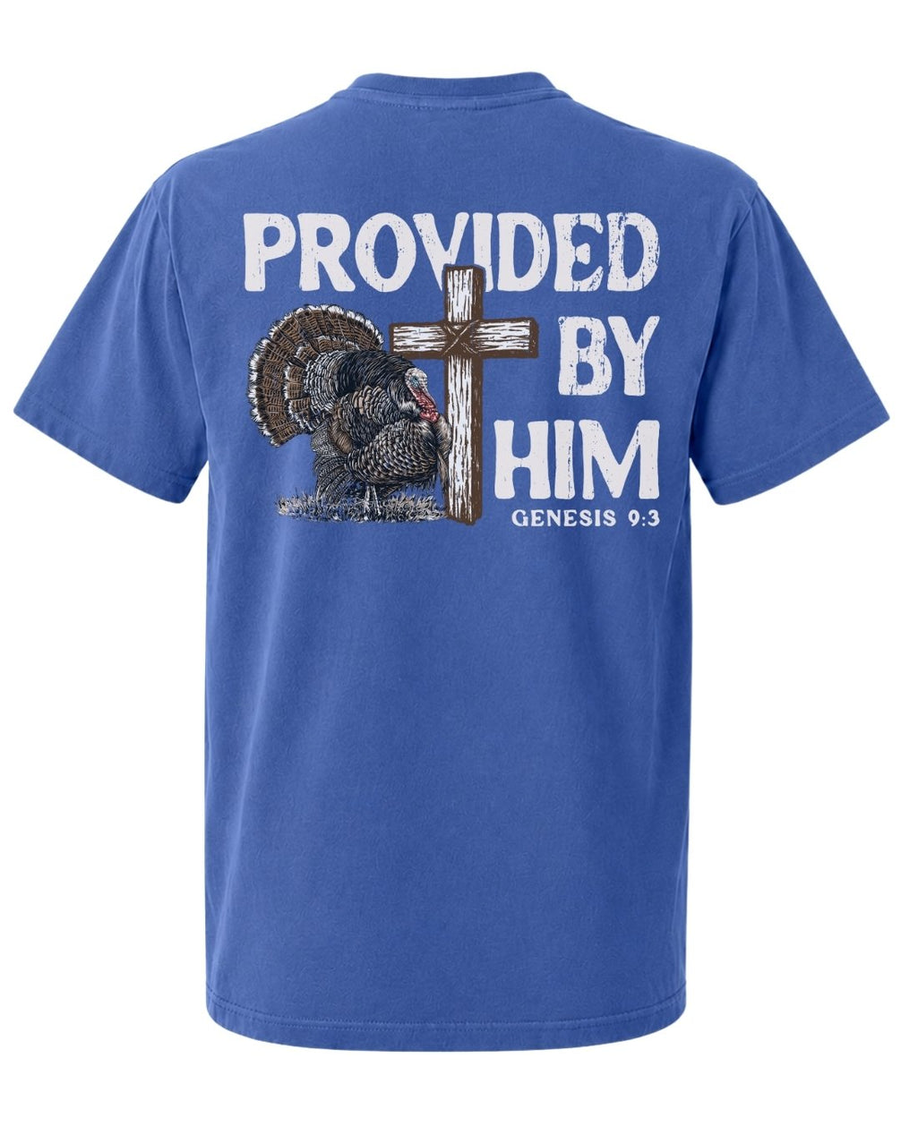 Provided By Him POCKET Tee