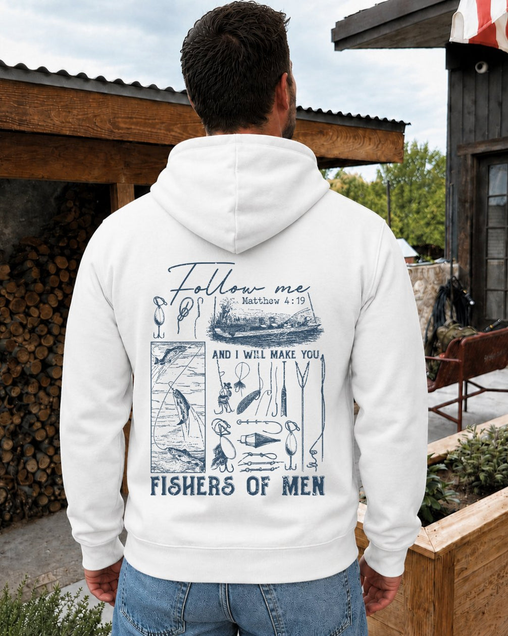 Jesus Calling Fishermen Hoodie