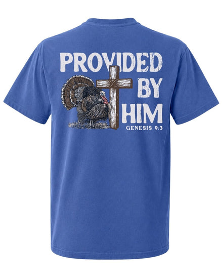 Provided By Him POCKET Tee