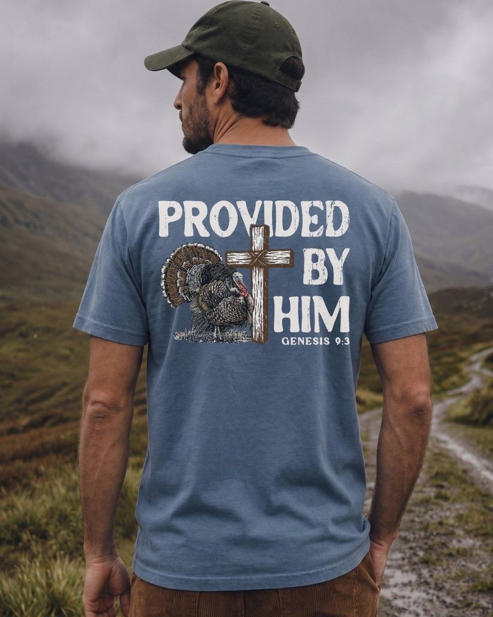 Provided By Him POCKET Tee