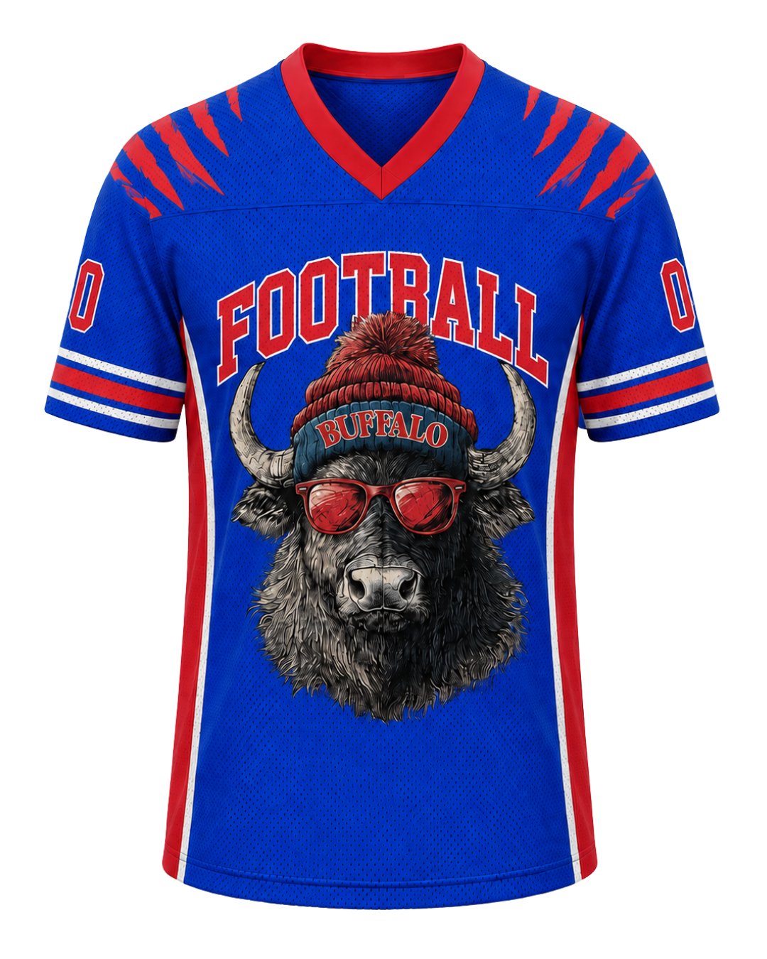 Personalized Name & Number Buffalo Jersey Football