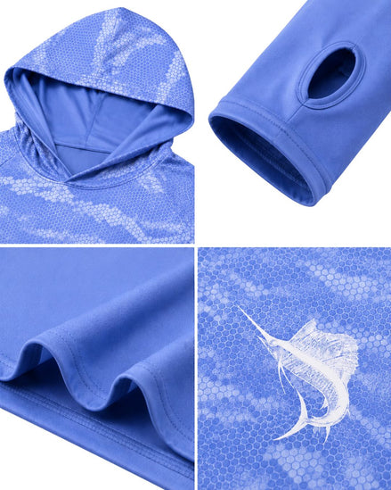 Deep Sea Sailfish Sun Protection Hoodie