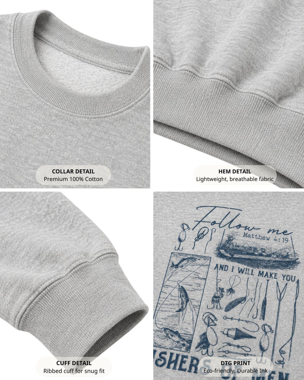 Jesus Calling Fishermen Sweatshirt